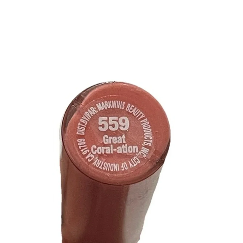 Wet n Wild MegaSlicks Lip Gloss Great Coral-ration Peach Vegan 559 New Sealed‎